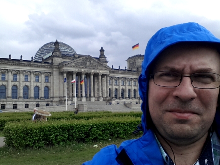 Andrei's first and only selfie - Bundestag, Berlin