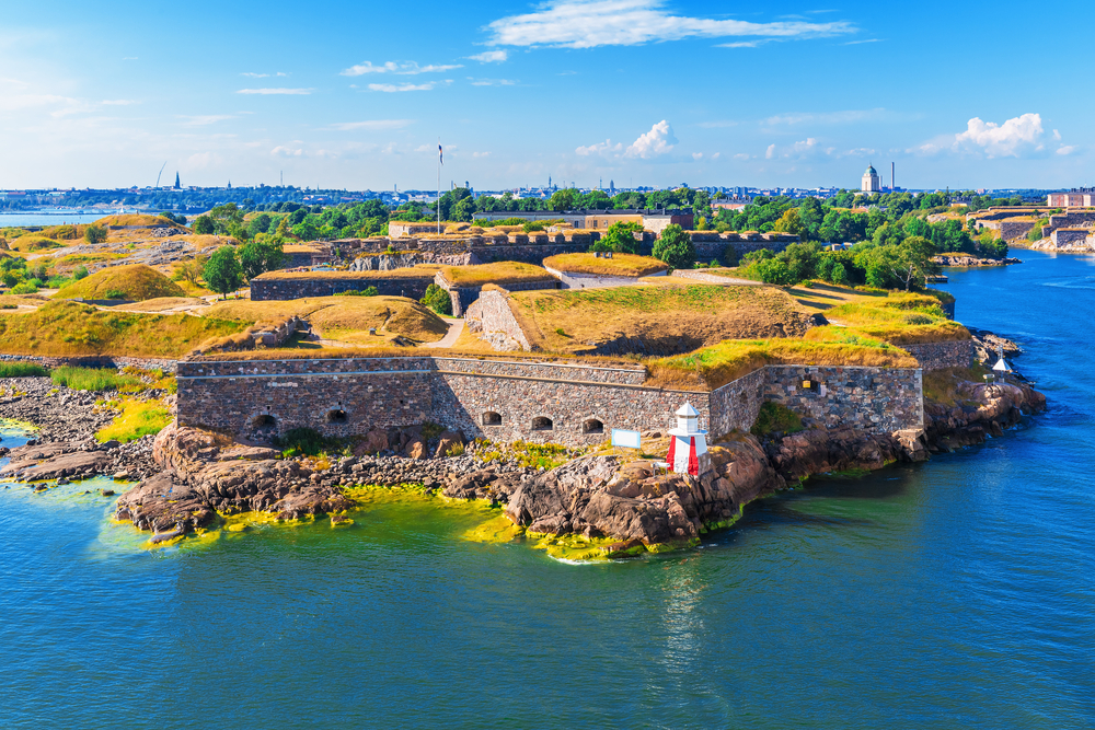Suomenlinna (Sveaborg) sea fortress in Helsinki