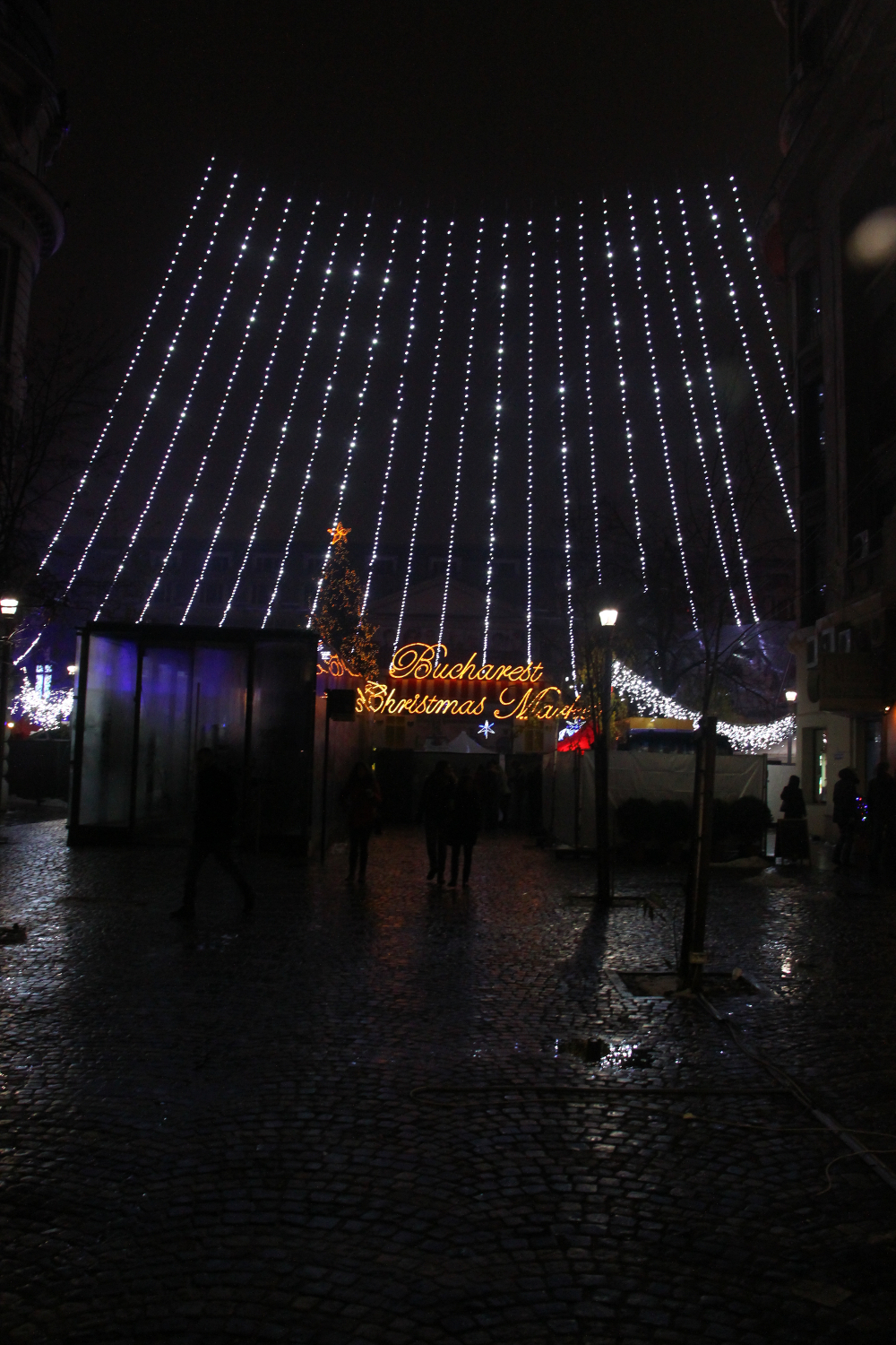 Bucharest Christmas Market - entrance