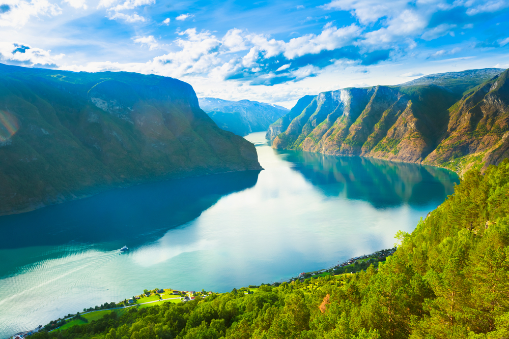 Sognefjord fjords, Norway
