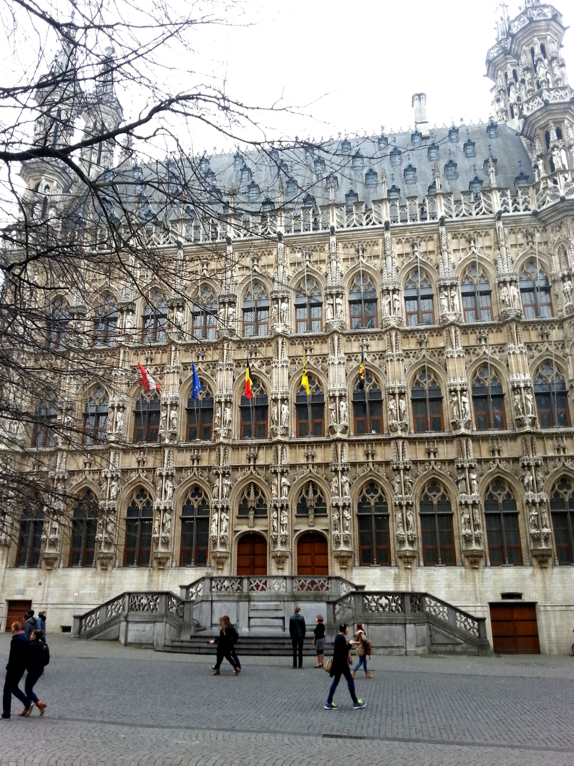 Town Hall in Leuven, Belgium