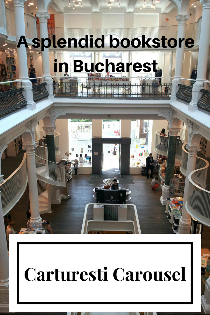 Carturesti Carousel - a splendid bookstore in #Bucharest, #Romania #travel #Europe