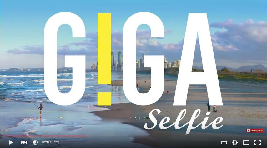 Giga selfie - Australia