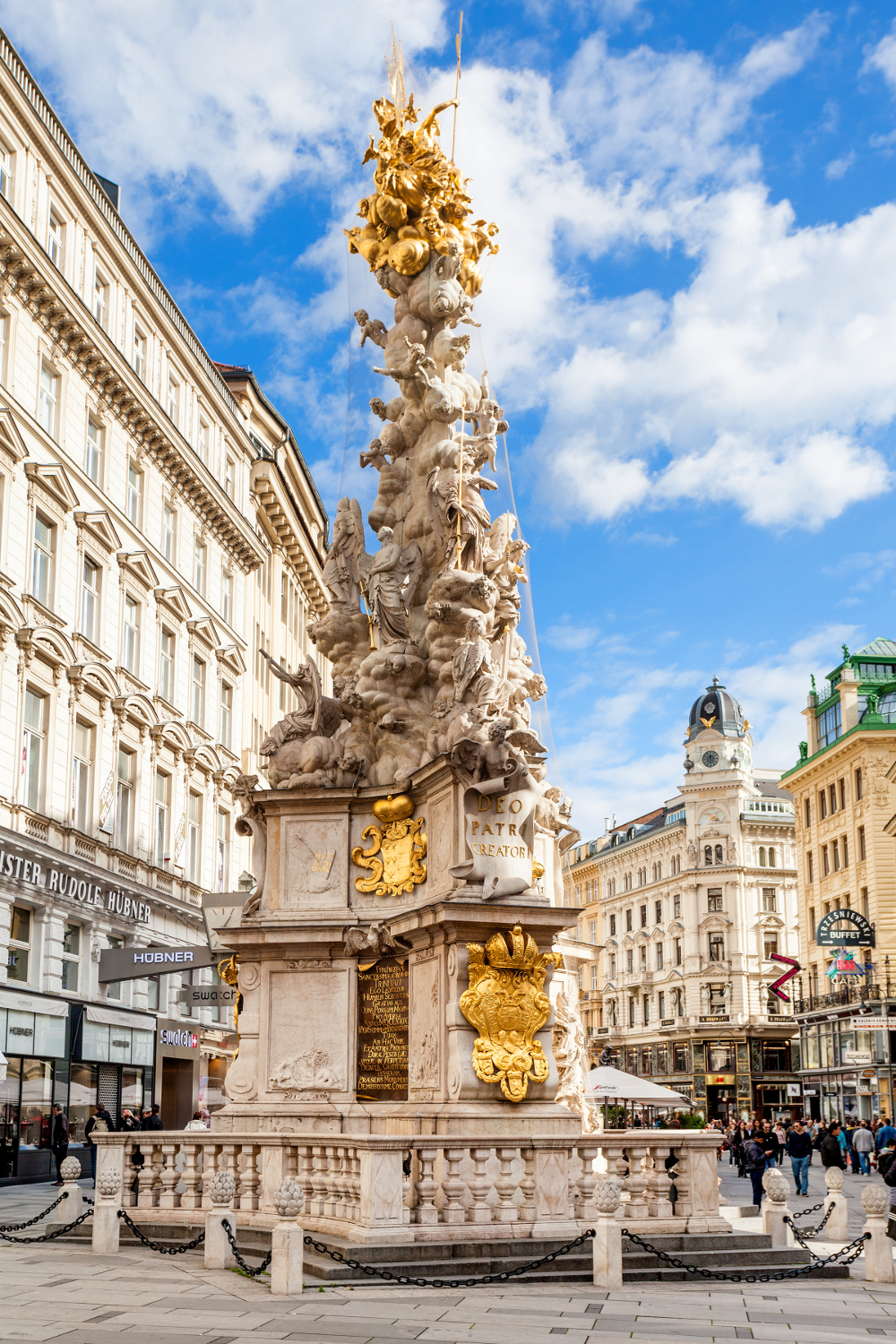 memorial Plague column (Pestsaule), Vienna