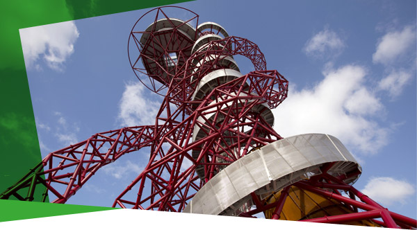 ArcelorMittal Orbit in London - photo from Queen Elizabeth Olympic Park's website