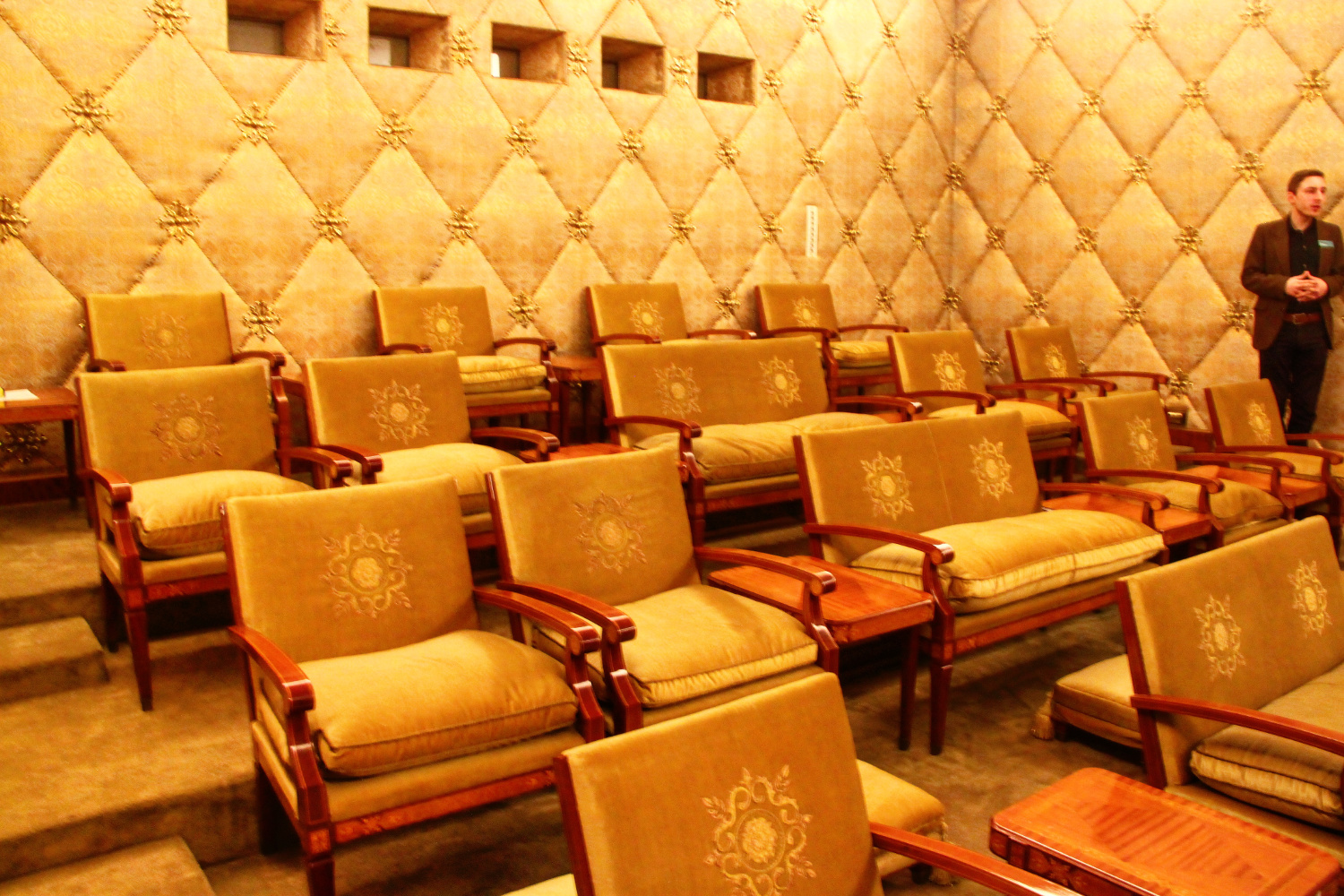 Primaverii (Spring) Palace, Ceausescu’s private residence - Cinema room