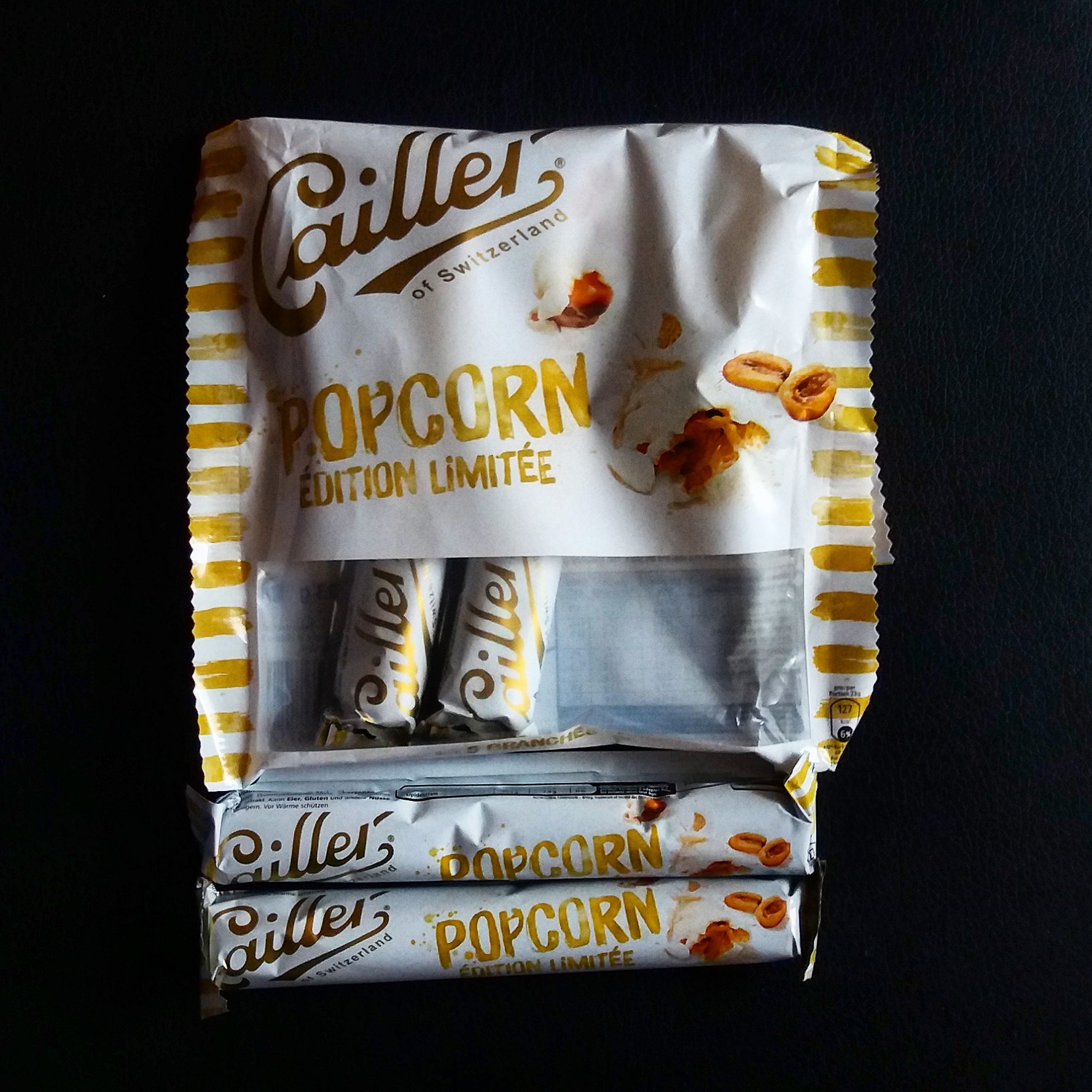 Popcorn - Cailler Maison - Swiss chocolate