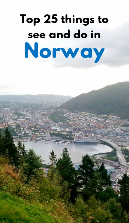 Top 25 things to see and do in #Norway #travel #Europe