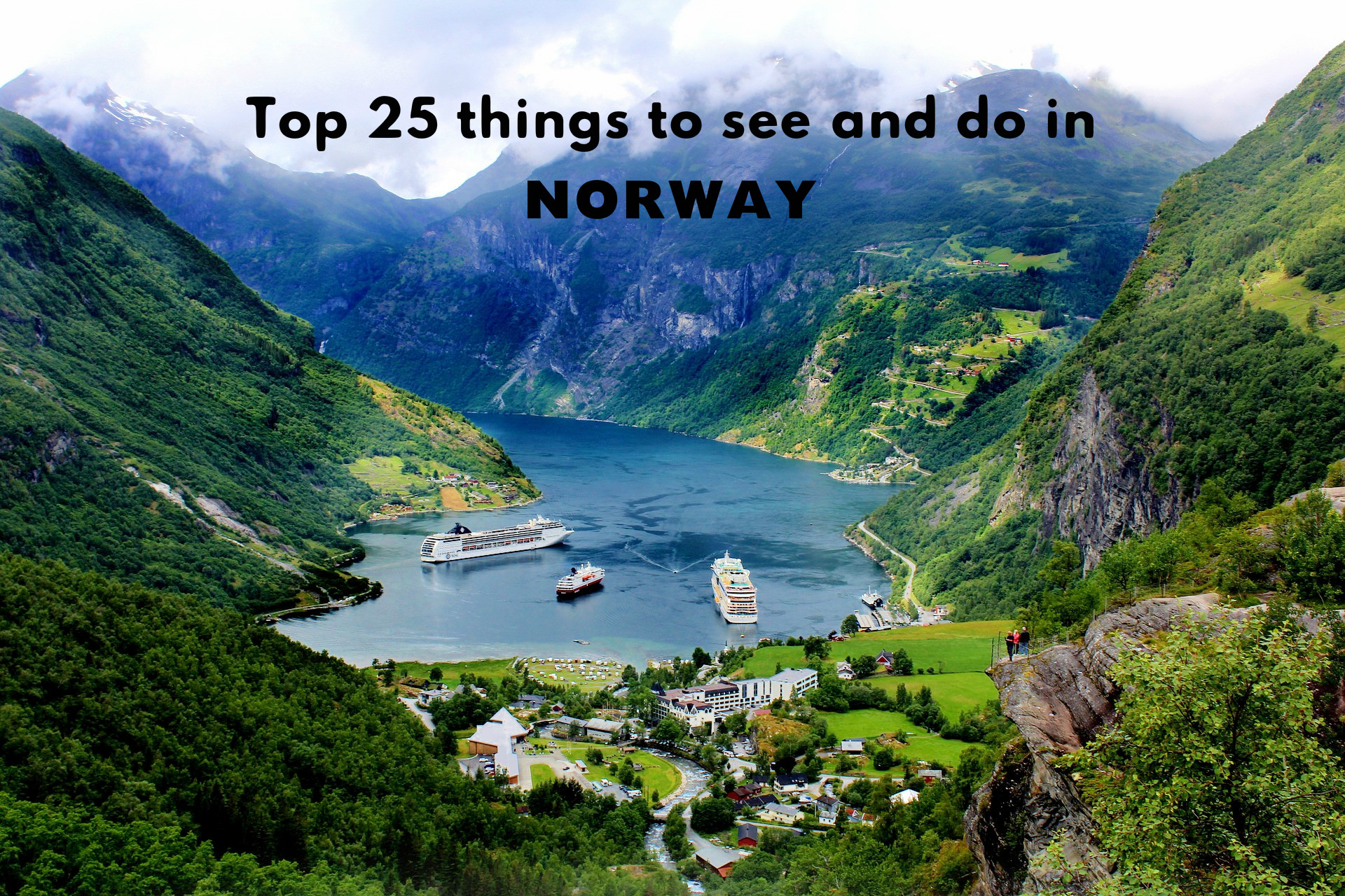 Geirangerfjord - Top 25 things to see and do in #Norway #travel #Europe