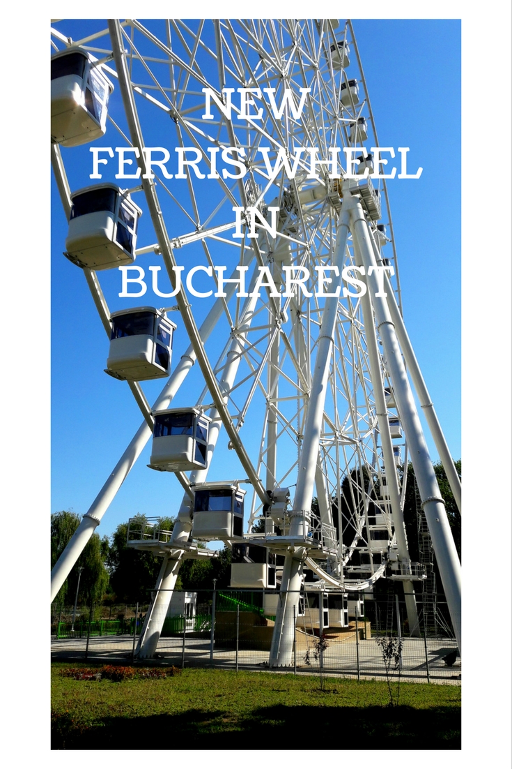 New #ferris #wheel and amusement #park in #Bucharest, #Romania - #travel, #Europe, #fun, #kids