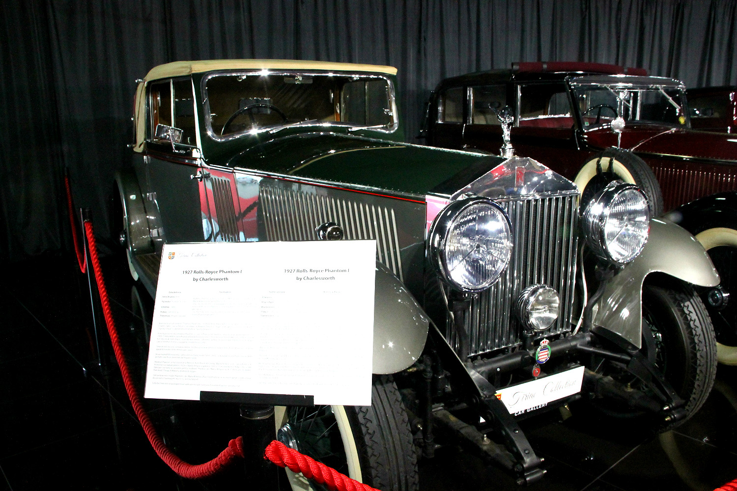 Rolls Royce PhantomI - Tiriac Collection