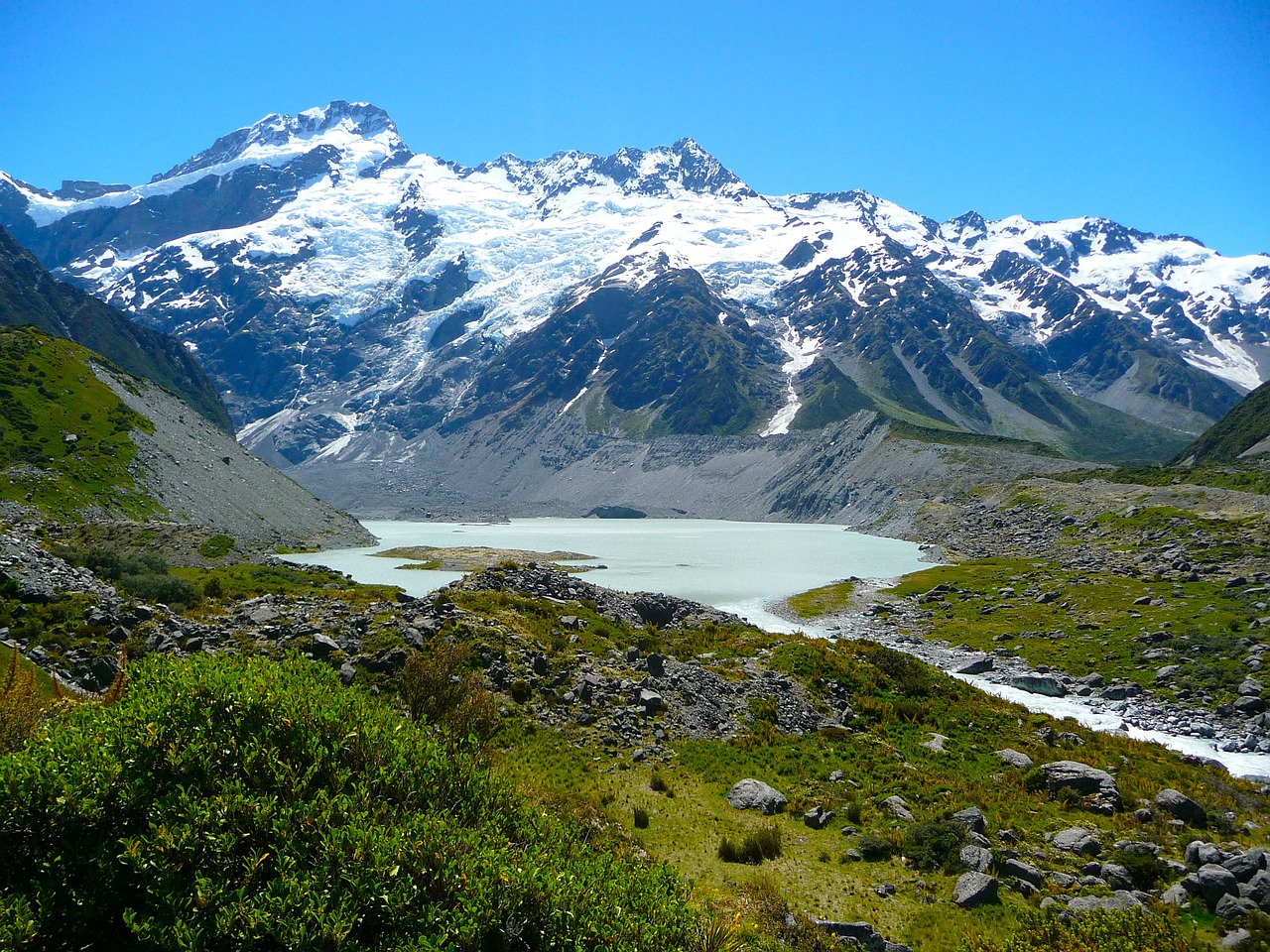 New Zealand - Mount Cook - Pixabay