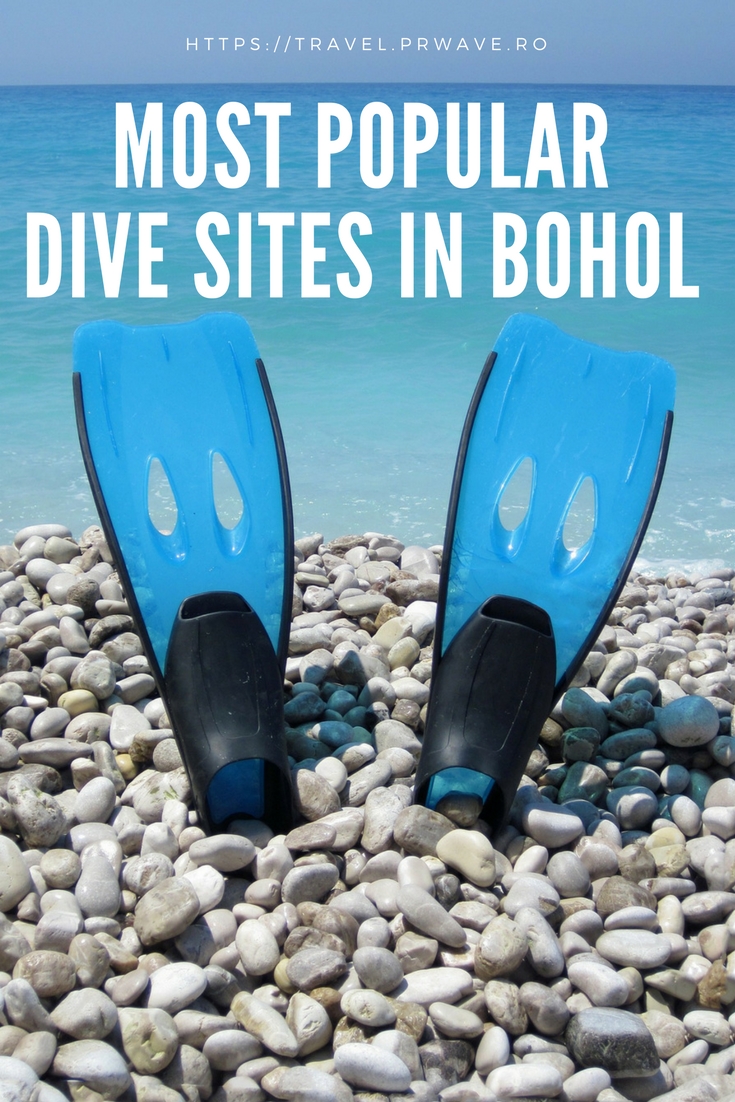 Most popular dive sites in Bohol (the Philippines)