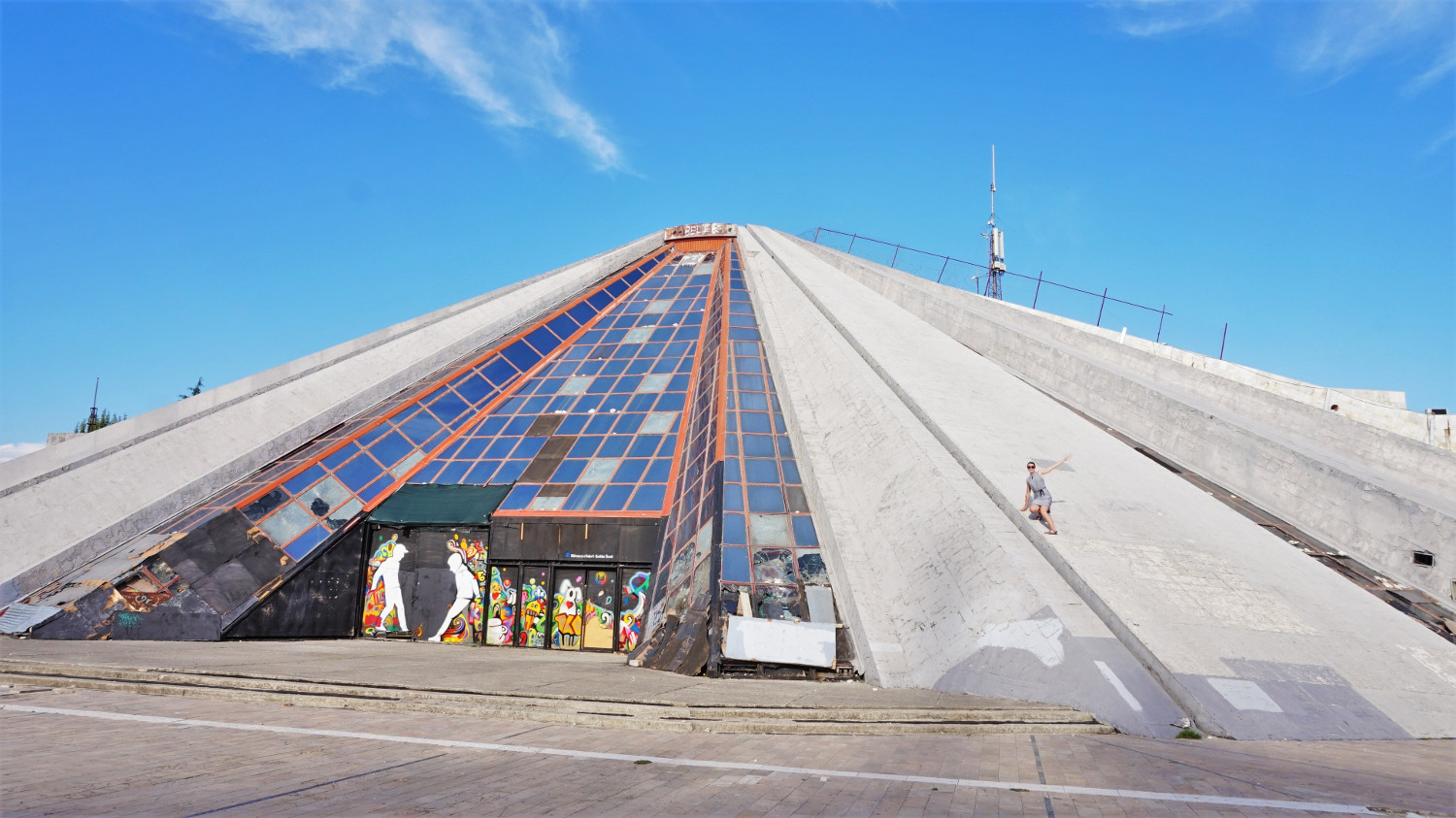 Abandoned Pyramid, Tirana, Albania