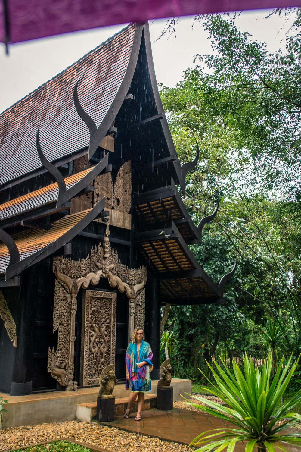 Baan Dam Museum also known as the Black House in Chiang Rai