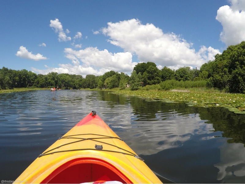 Kayaking Lake Calhoun