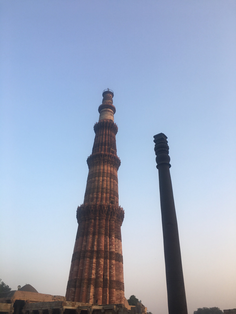 Qutub Minar, Delhi - one of the best things to see in Delhi, India. Use this 3-day in Delhi, India travel itinerary by a local when planning your trip to Delhi. #Delhi #NewDelhi #olddelhi #India #Asia #Delhitravel #delhiguide #delhiitinerary