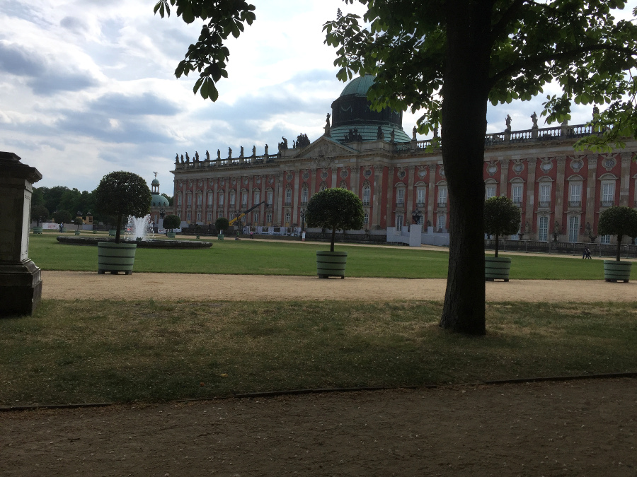 Potsdam - New Palace, Germany a not-to-miss UNESCO World Heritage Site in Germany. Read this article and discover more UNESCO World Heritage Sites in Europe recommended by travel bloggers. #UNESCO #unescosites #unescositeseurope #europeunesco #germanyunesco #germany