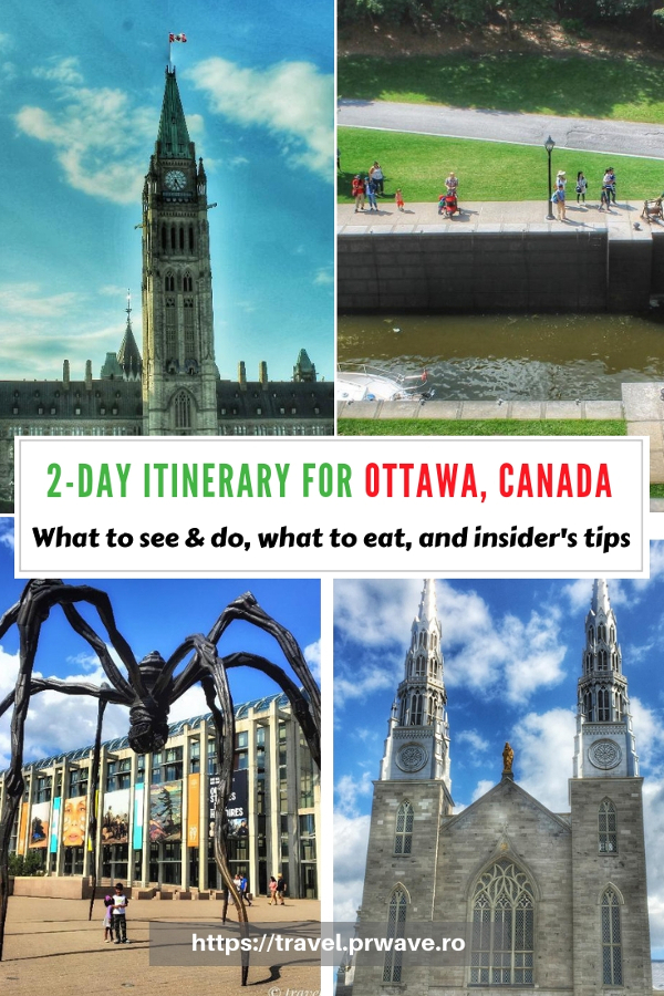 Planning to visit Ottawa, Canada? Use this Ottawa travel itinerary and see what you can do if you have two days in Ottawa. The itinerary includes the best places to eat in Ottawa, as well as things to do in Ottawa in 2 days. Save this pin to your boards #ottawa #ottawaitinerary #ottawacanada #ottawaattractions #ottawathingstodo 