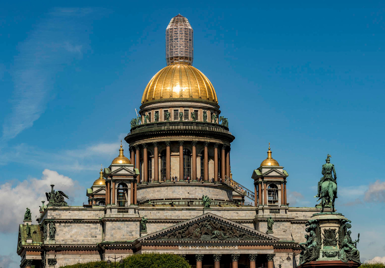 St. Isaac's Cathedral in St. Petersburg