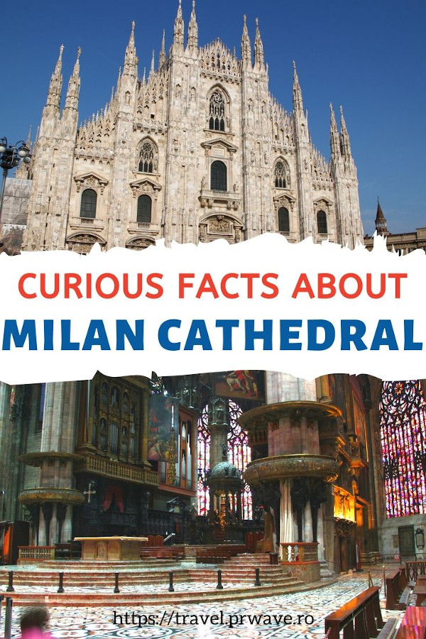 Curious facts about Milan Cathedral - all you need to know BEFORE visiting Milan Cathedral to have a perfect trip. One of the Milan landmarks, this cathedral is a must visit. Discover amazing Duomo di Milano facts. #milan #milanduomo #milancathedral #duomodimilano #milancathedralfacts #traveldestinations #italy #europe