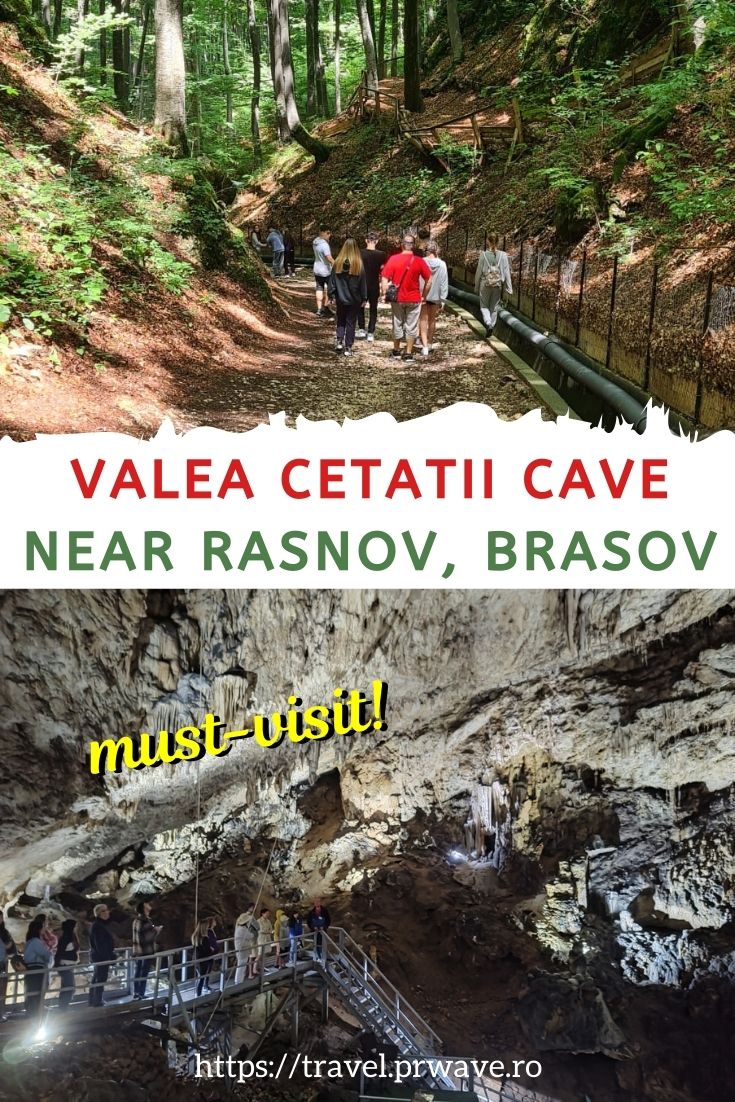 Pestera Valea Cetatii or Fortress Valley Cave is a must visit near Brasov, Romania. Located near Rasnov citadel, this is a great attraction! There is a UNIQUE experience when visiting Fortress Valley Cave / Pestera Valea Cetatii #pesteravaleacetatii #pestera #cave #fortressvalleycave #rasnov #brasov #romania #europetravel #easterneurope 