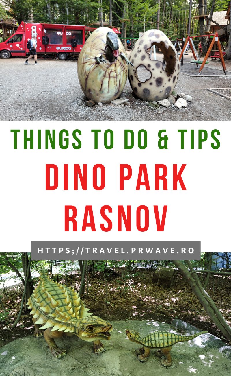 Dino Park Rasnov: Things to do and tips for visiting the largest dinosaur park in Southeast Europe #europe #romania #dinopark #dinoparkrasnov #dinosaur #dinosaurpark