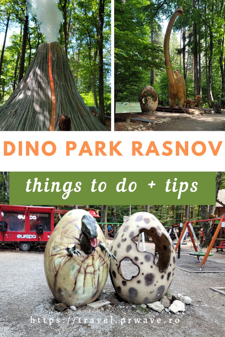 Things to do at Dino Park Rasnov. This article also includes tips for visiting Dino Park Rasnov, Romania - the largest dinosaur park in Southeast Europe #europe #romania #dinopark #dinoparkrasnov #dinosaur #dinosaurpark