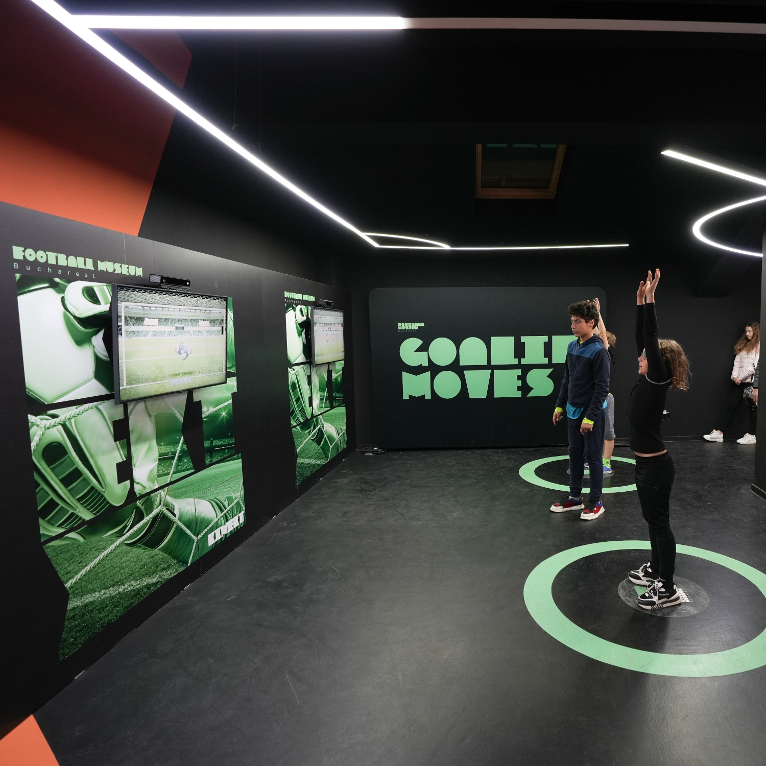 The Practice Room at the Football Museum Bucharest