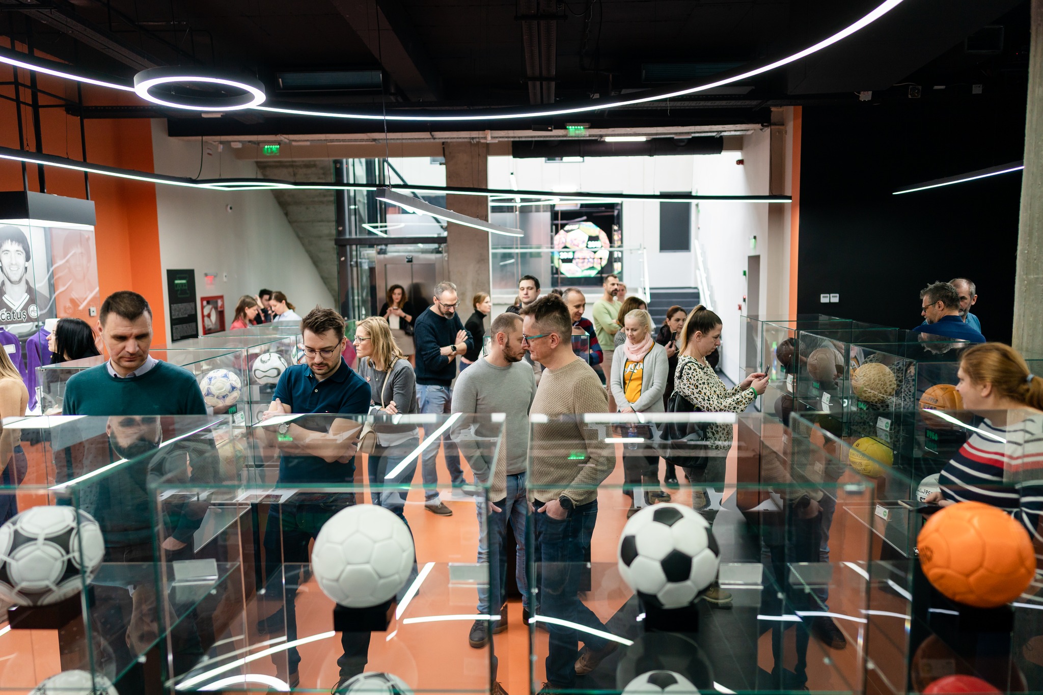 The International Room at the Football Museum Bucharest