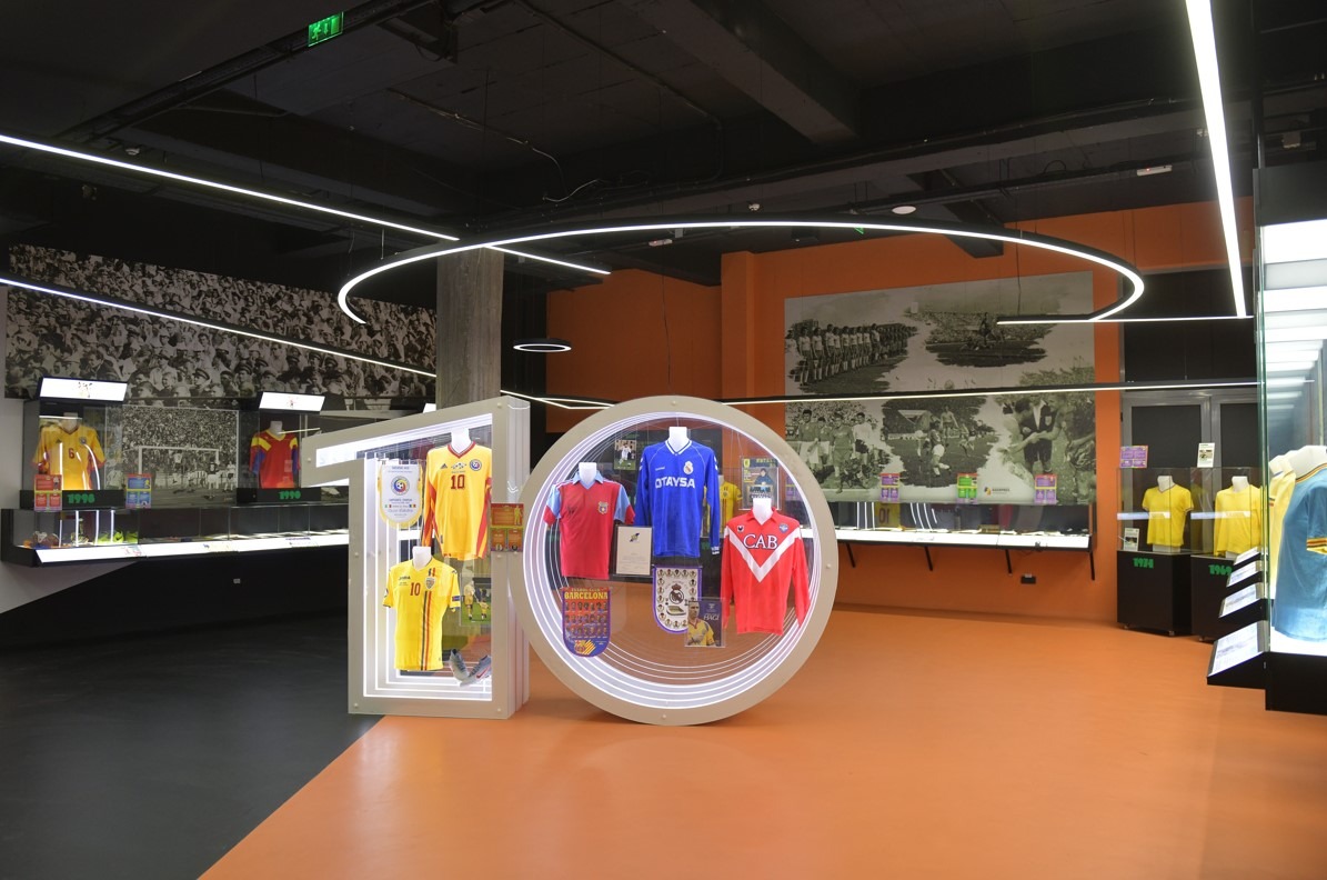 The Romanian Room at the Football Museum Bucharest