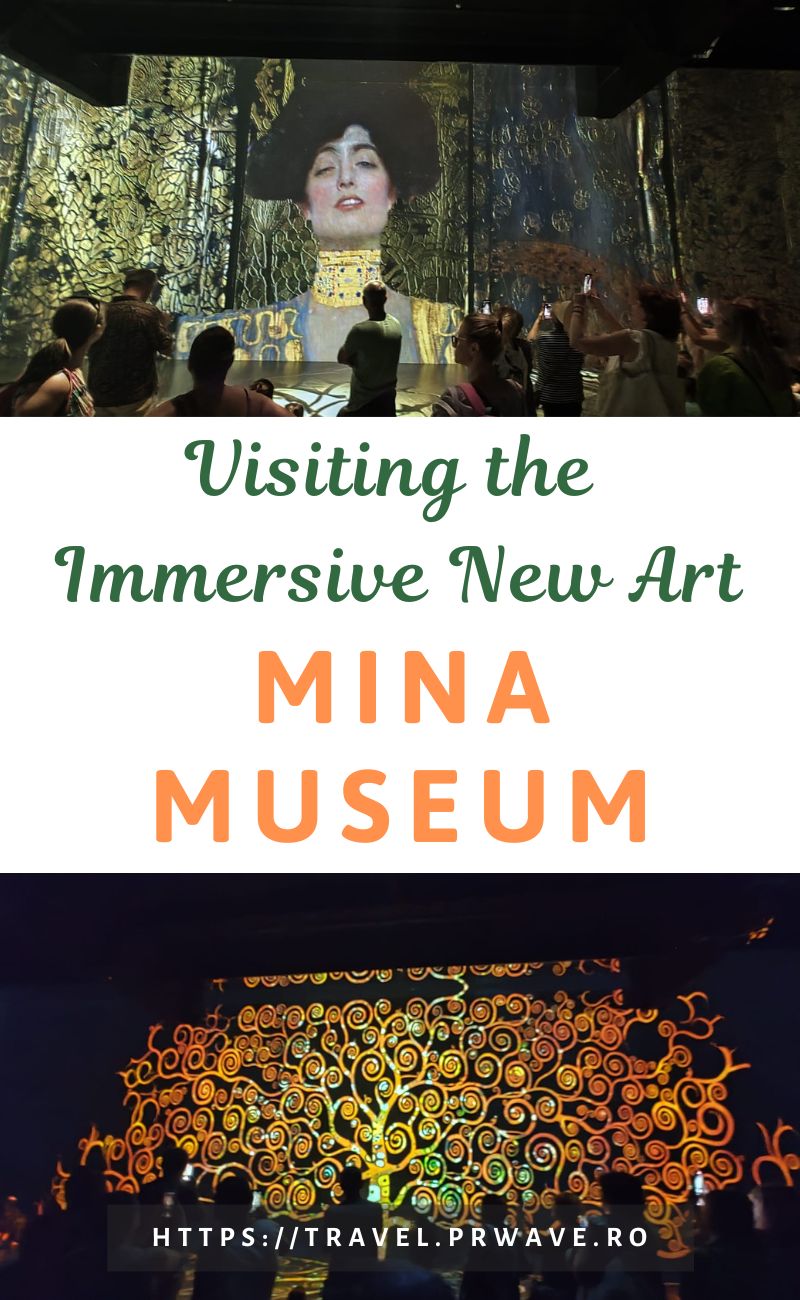 Mina Museum of Immersive New Art in Bucharest - what it is like #minamuseum #immersiveart #artmuseum ##immersiveartmuseum #museums #europe #romania