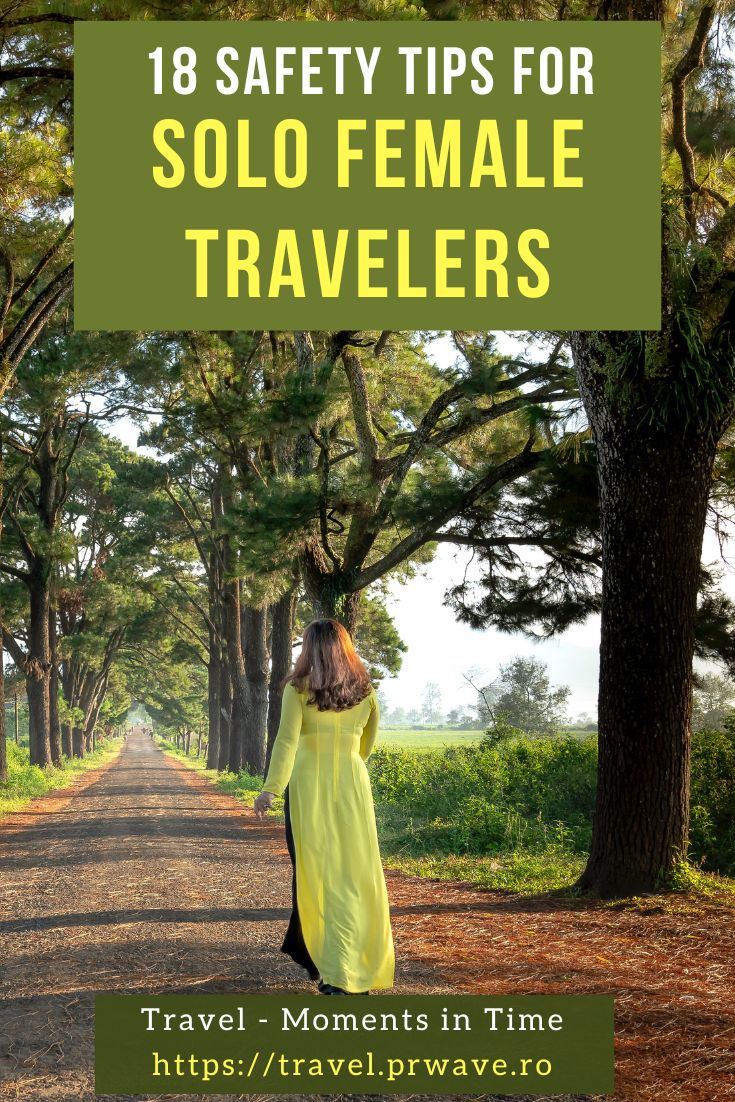 Top Safety Tips for Solo Female Travelers: A Practical Guide. Discover the best tips for women traveling solo. How to be perfectly safe while traveling alone as a woman. Wondering how to stay safe traveling solo? Then read this solo travel safety guide where I share my top solo female travel safety tips. #traveltips #solotravel #safety #solofemaletravel #solofemaletravelers #safetytips #traveltips 